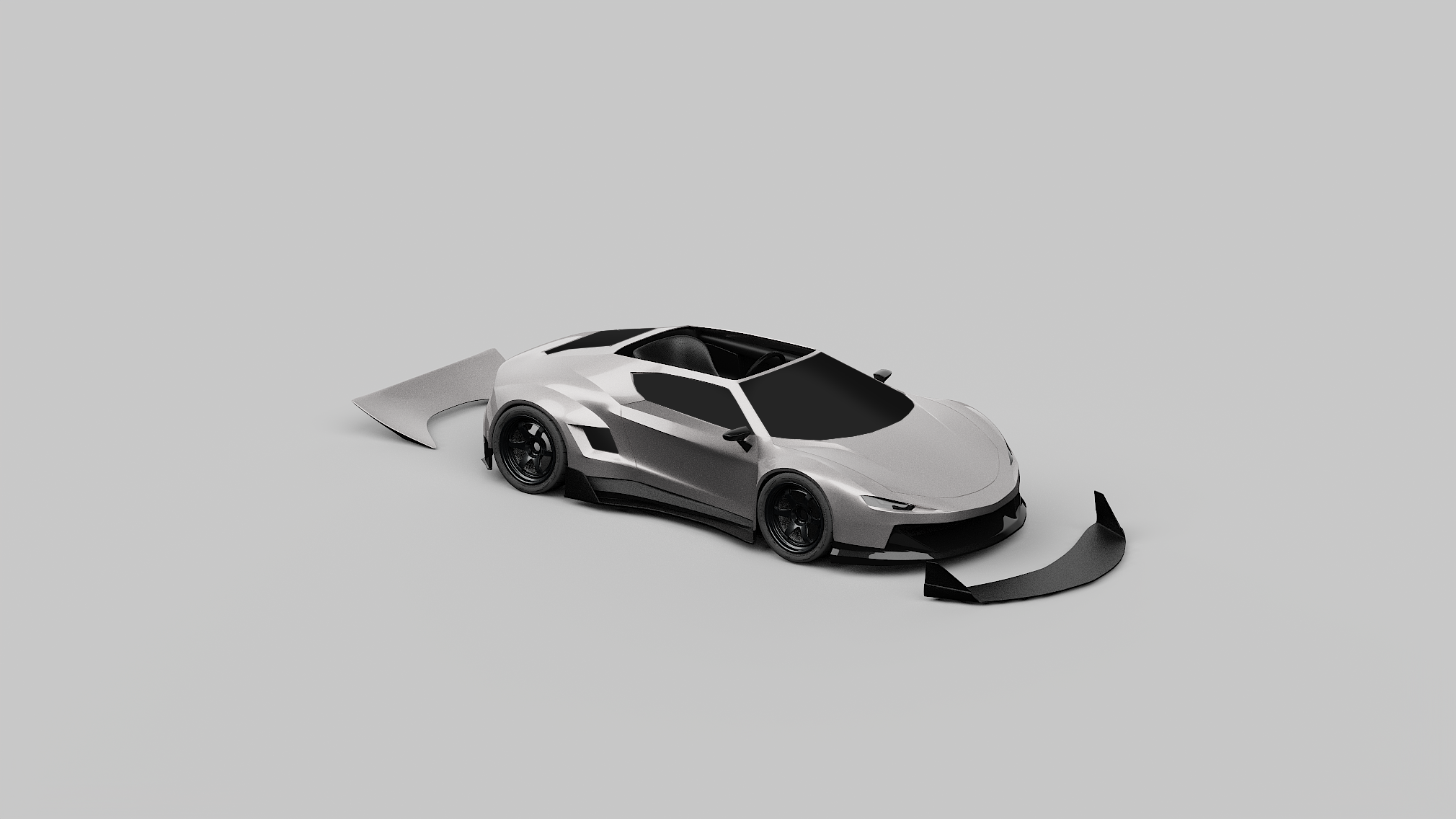 GENOS R1 with aero package in studio