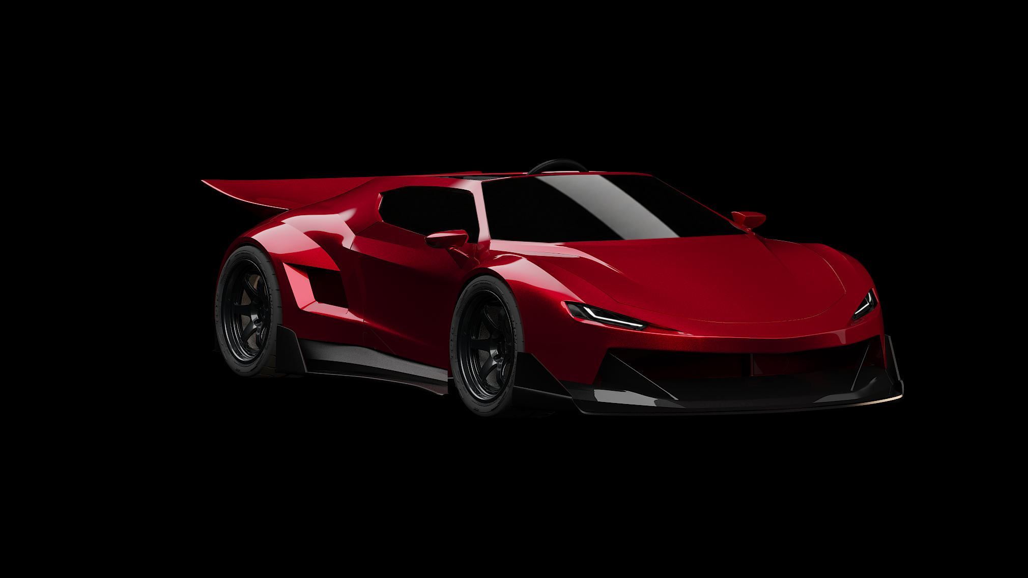 GENOS R1 in neo crimson